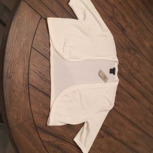 Ann Taylor Factory Bolero Cardigan